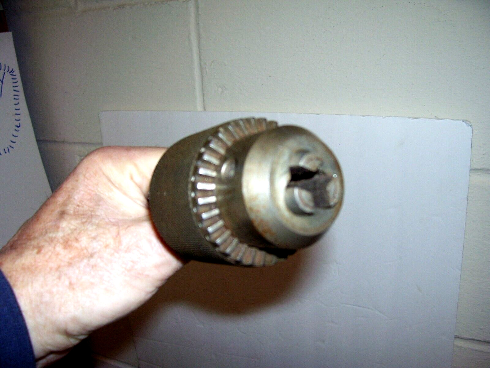 Jacobs Chuck No. 34 Cap 0-1/2 Lathe Machinist Used, Patent 1902