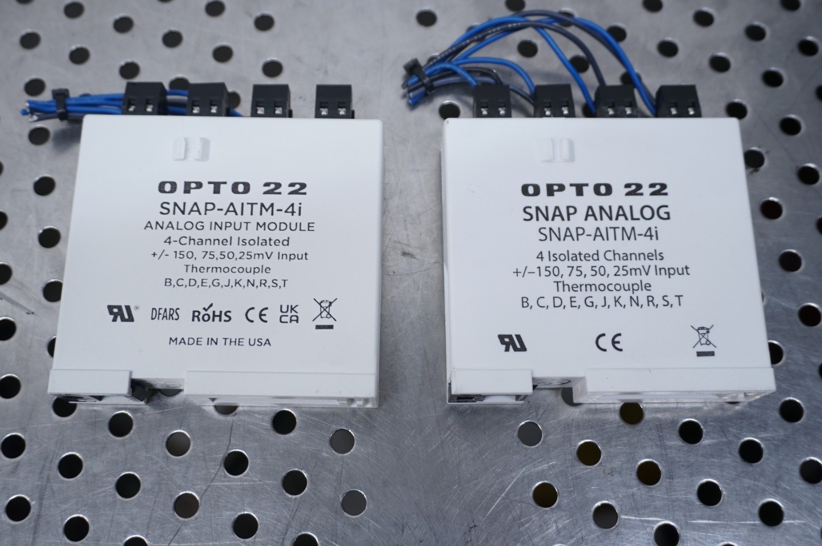 Used OPTO 22 SNAP-AITM-4i Analog Input Module