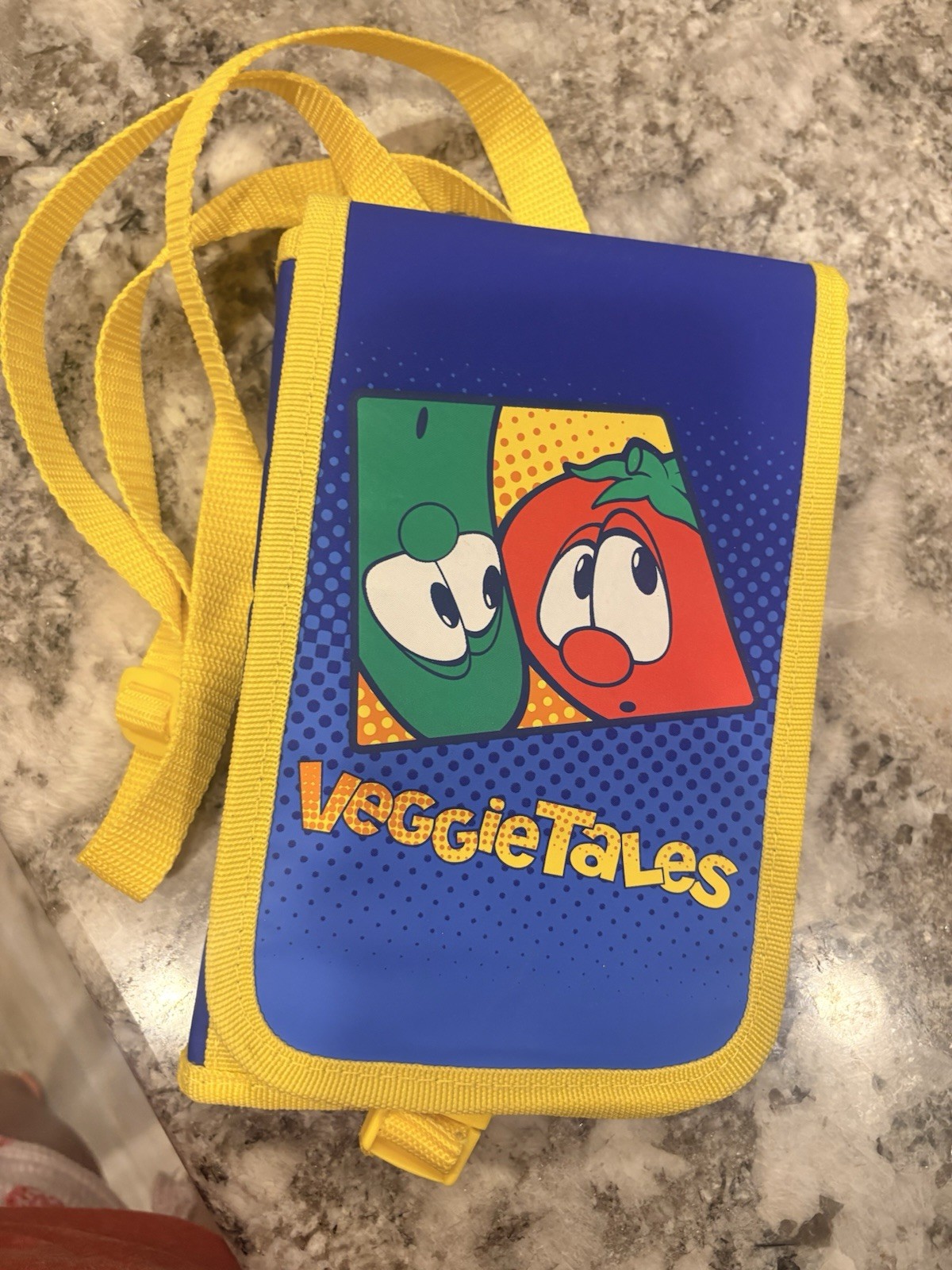 Veggie Tales Day Planner Kids Zipper Notebook Organizer Address Book Shoulder