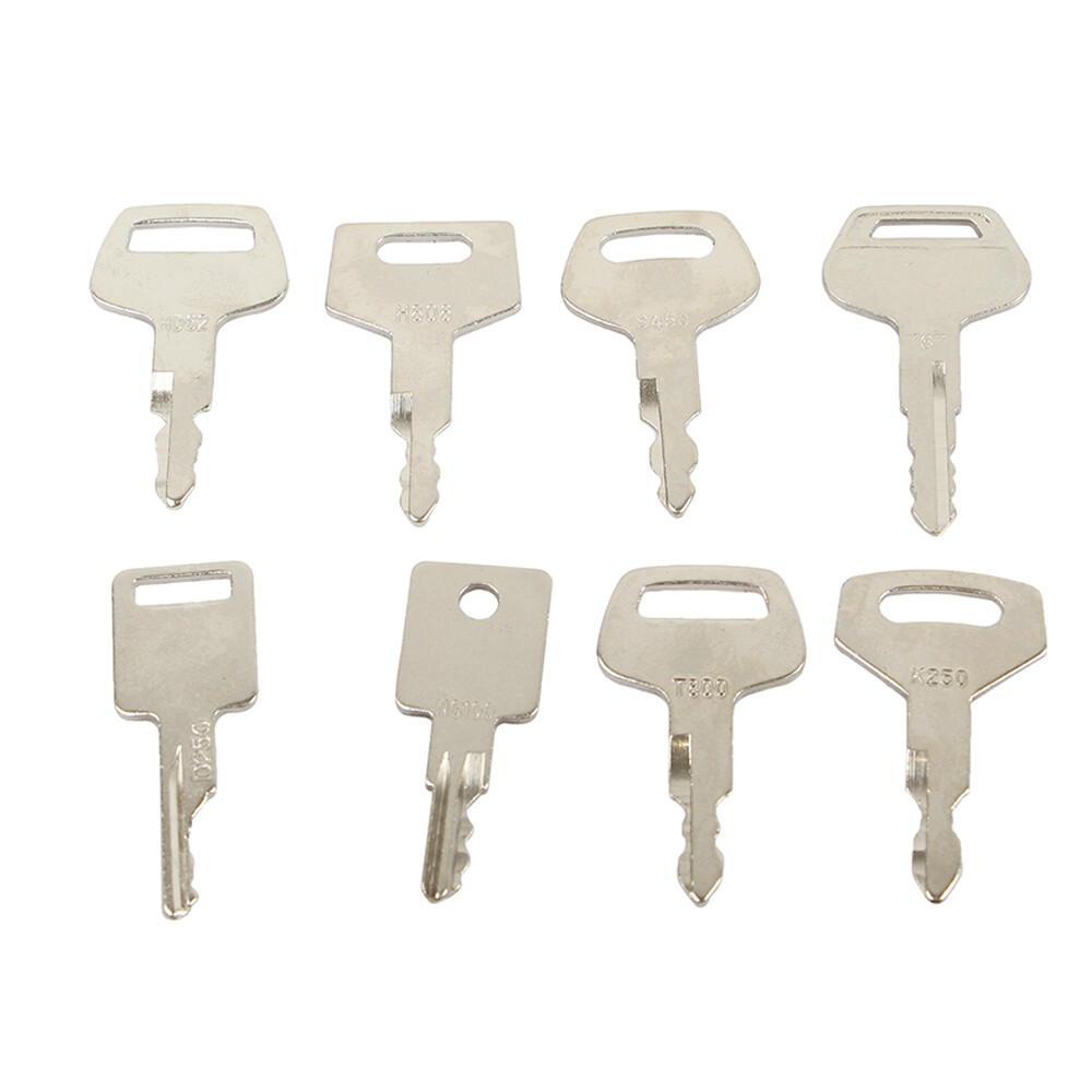 21 Keys Set For Case CAT Komatsu Bobcat Heavy Equipment Construction