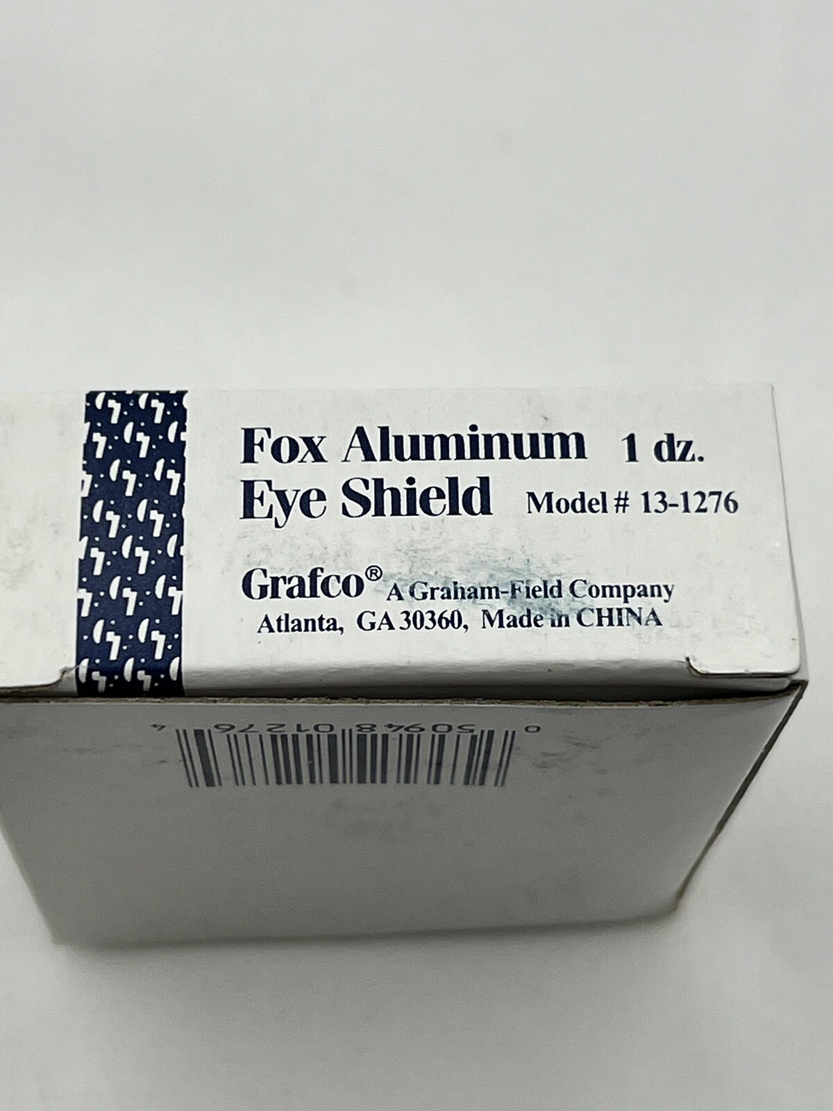Grafco Fox Aluminum Eye Shield Model 13-1276 12 Shields *NEW*