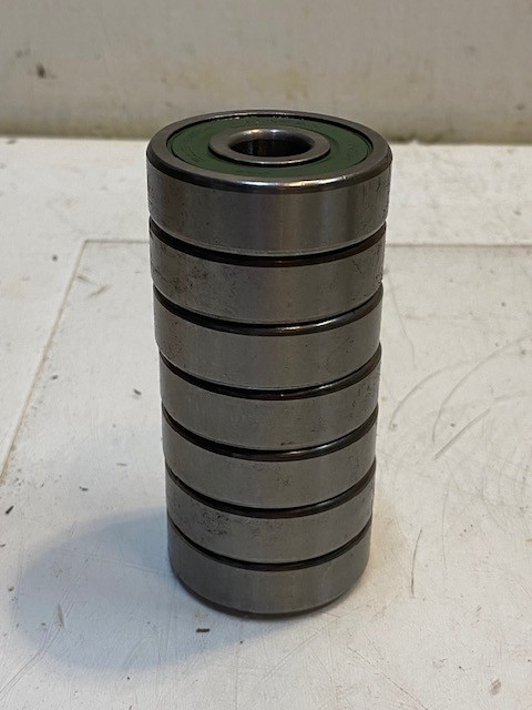 7 Qty of NSK B15-86DG3 Alternator Deep Groove Ball Bearings 47x15x14mm (7 Qty)