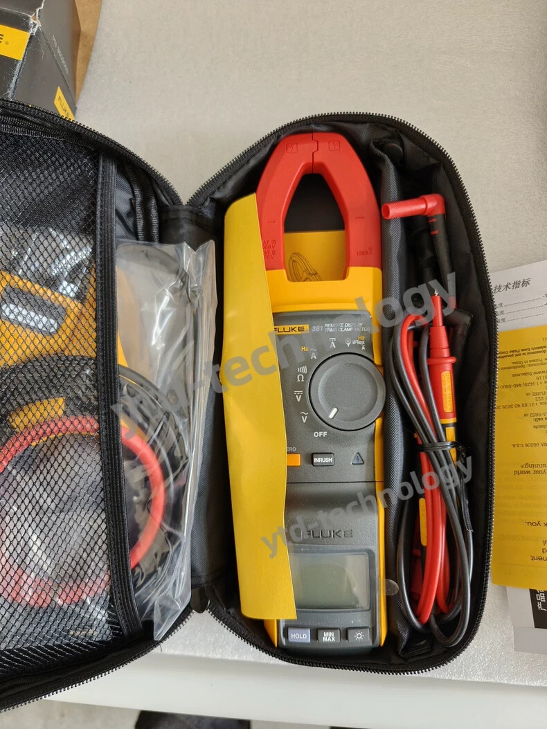 Fluke 381 Remote Display True-RMS AC/DC Clamp Meter with iFlex NEW
