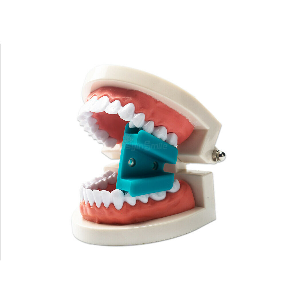 2Pc Dental Ortho Bite Block silicone Mouth Intraoral Prop Opener For Adult/Child