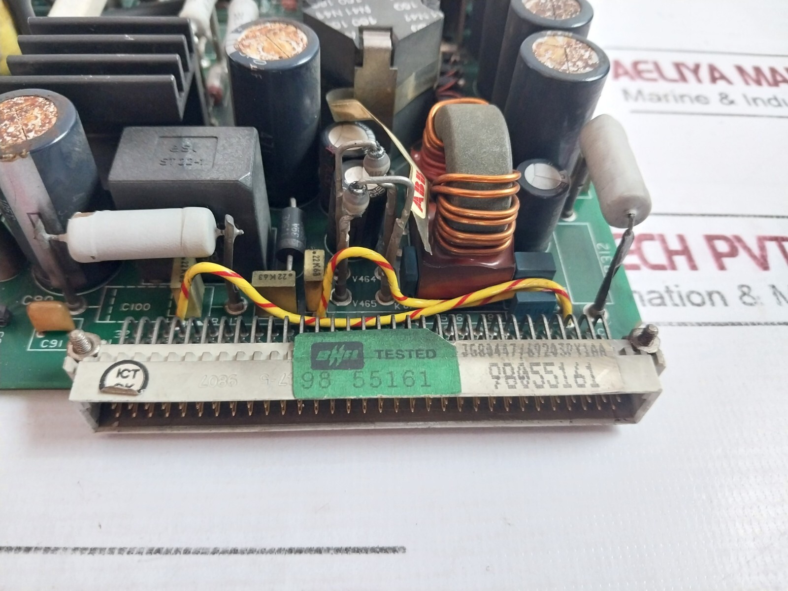 BHEL 69203PY1AA1A Printed Circuit Board UN0664 110/220V DC 98 55161, 98055161