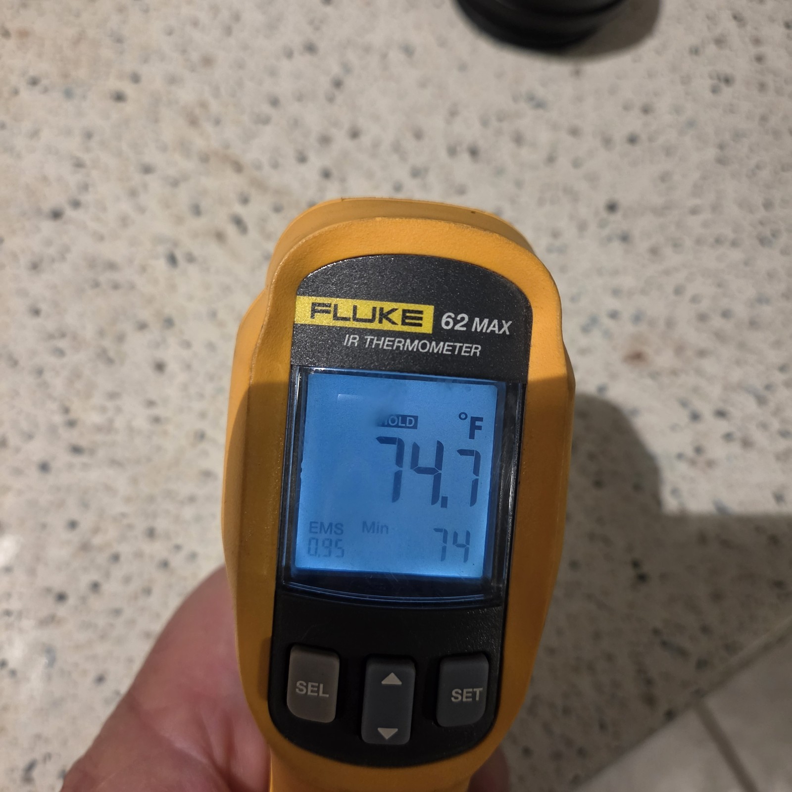 Fluke 62 MAX IR Thermometer 3M Drop -30 To 500C Water/Dust Resistant IP54 Rate