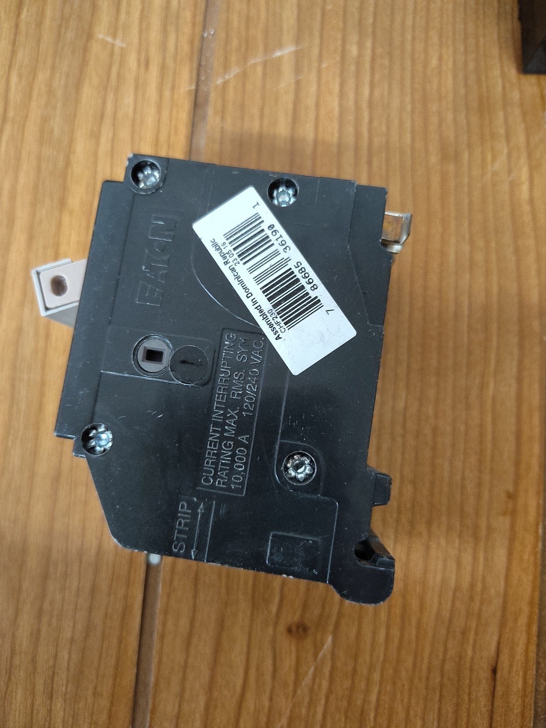 EATON Type CH Two Pole Circuit Breaker Common Trip