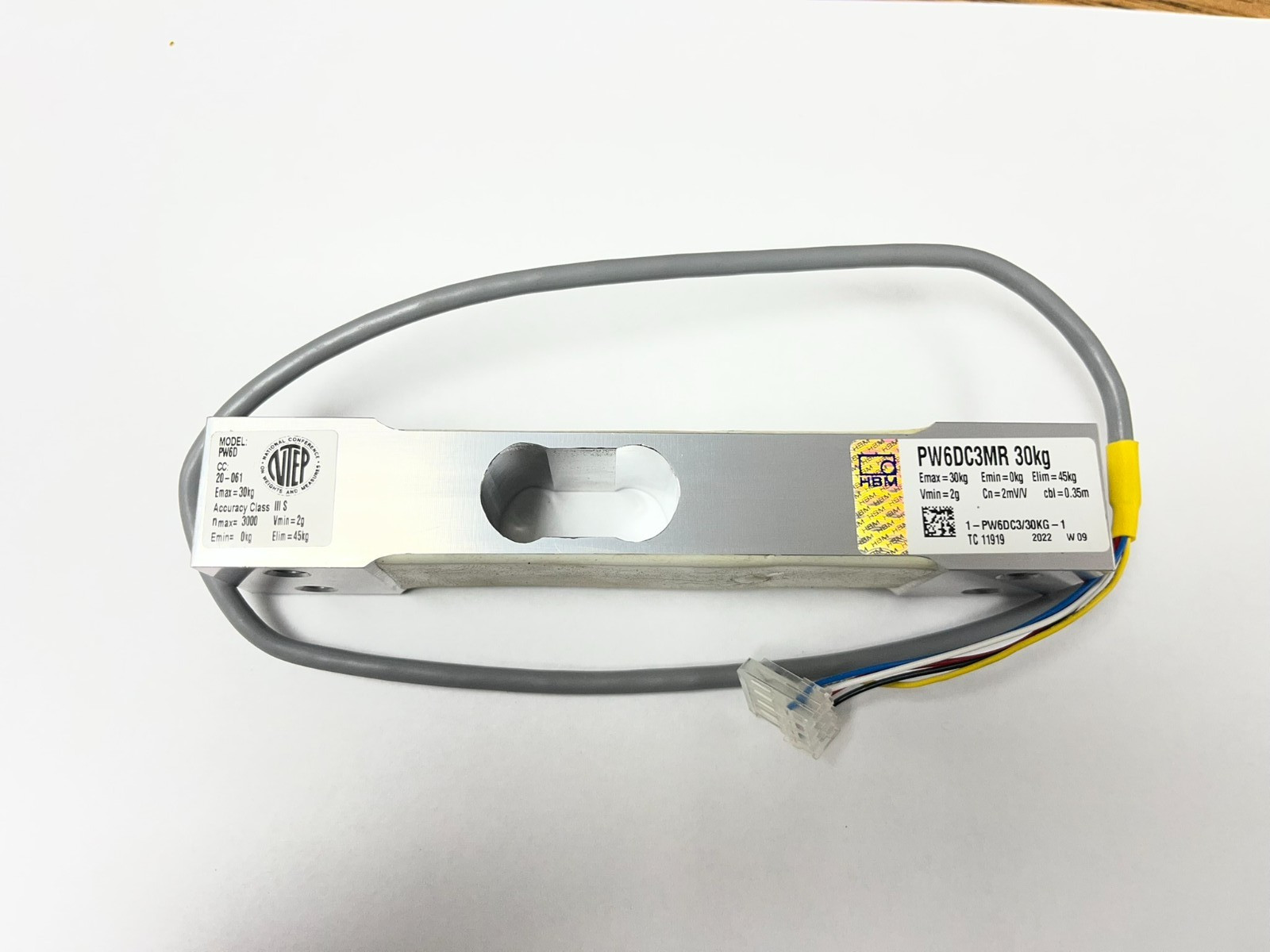 New PW6DC3MR For HBM Single Point Load Cell 30kg 1-PW6DC3MR/30kg-1