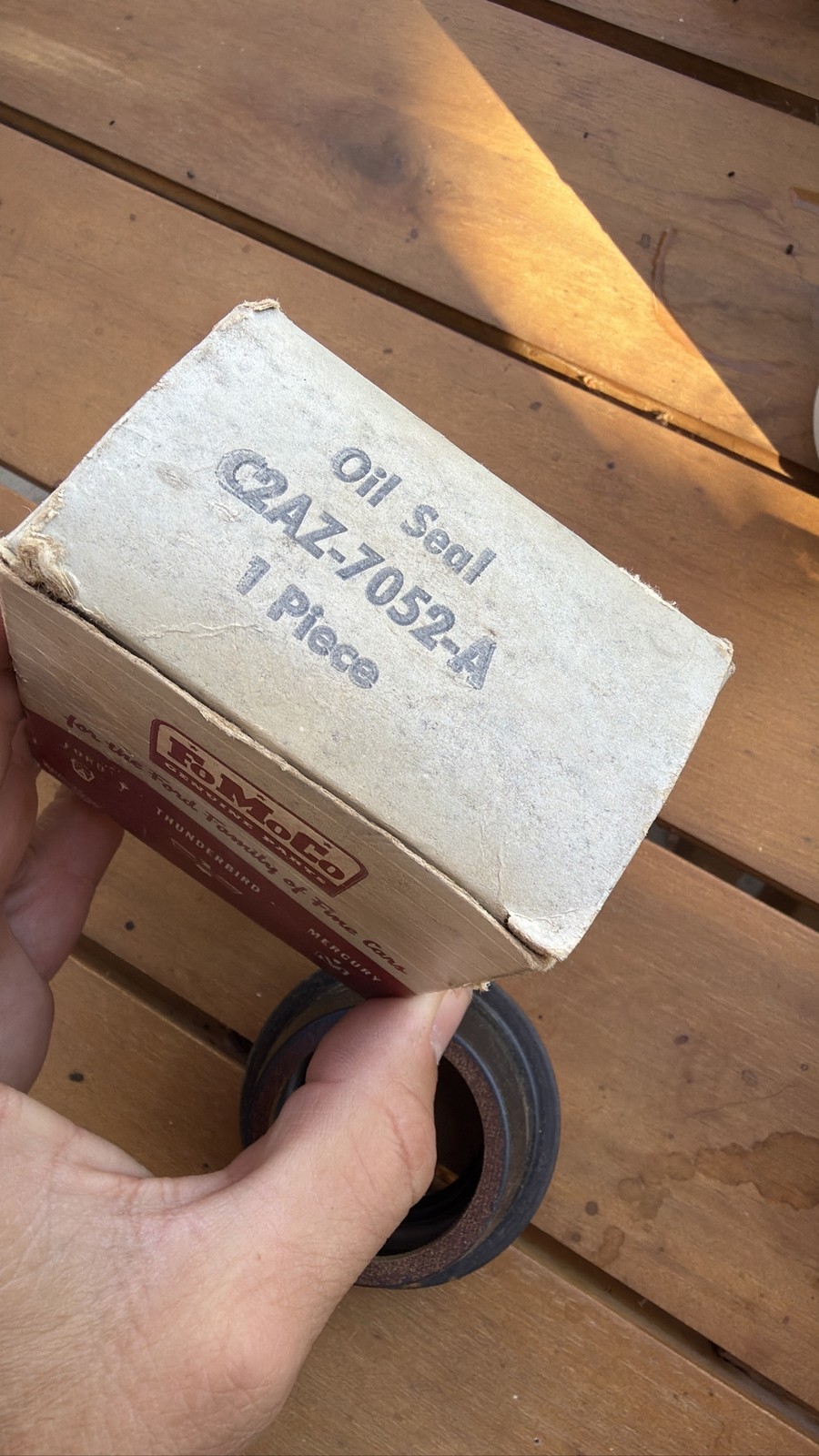 FoMoCo C2AZ-7052-A Oil Seal Transmission Extension Housing Ford Mercury nos vtg