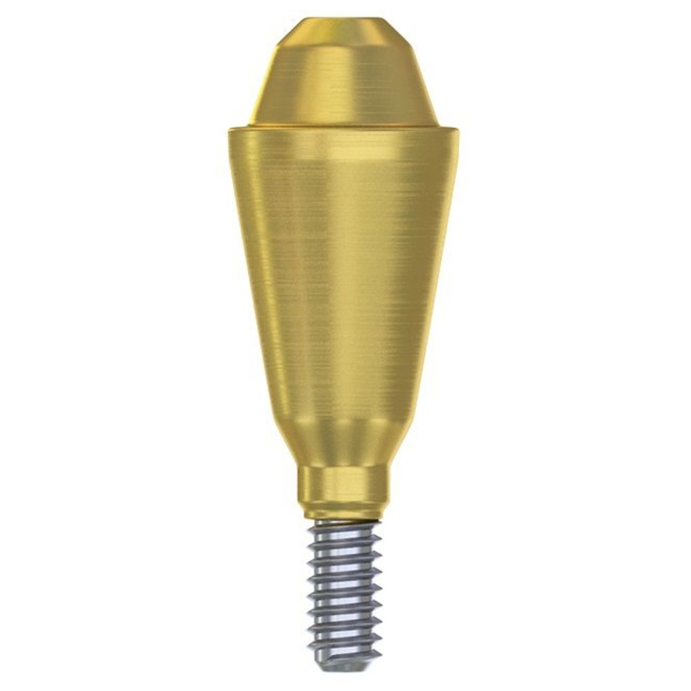 1x Kit Prosthetic Straight Multi Unit 1.6 NP Int Hex 2.0mm Connection Titanium