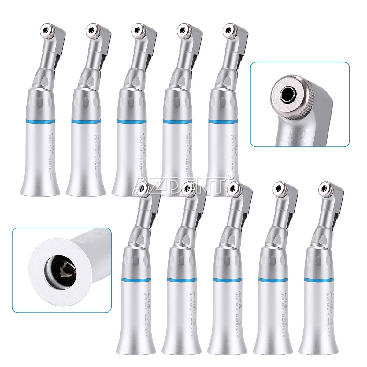 10 X NSK Style Dental Wrench E-type Contra Angle Slow Speed Handpieces JD005A1-2