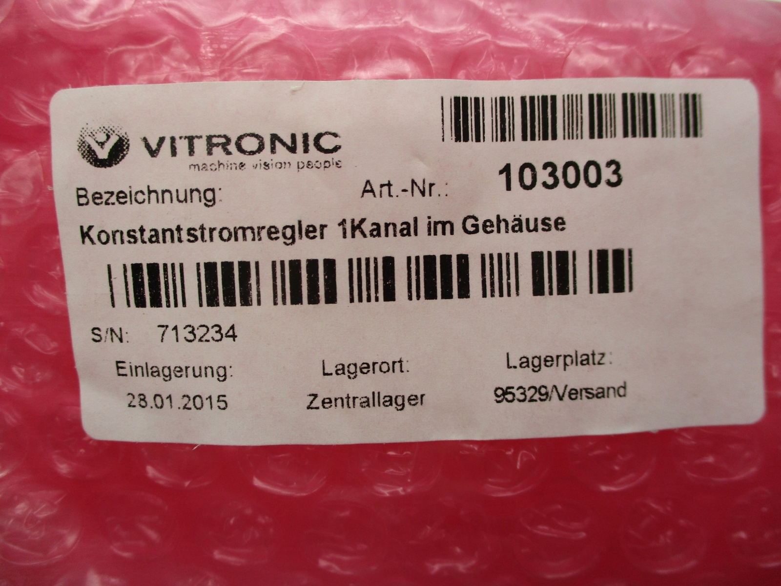 VITRONIC 103003 NSNP