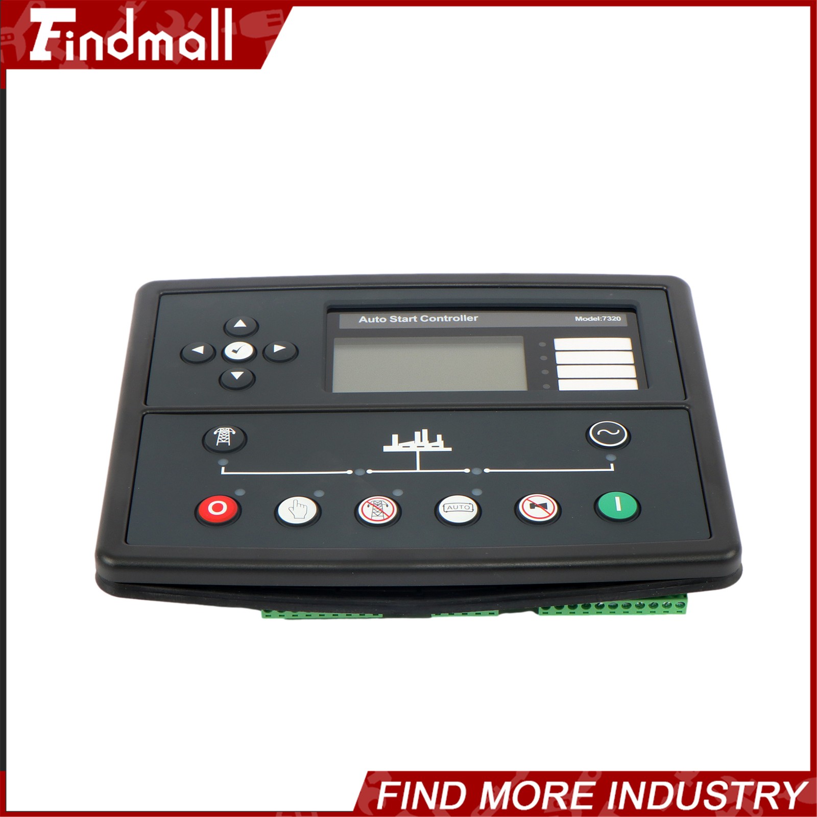 Findmall DSE7320 Generator Controller Auto Start Module With ATS AMF Protection