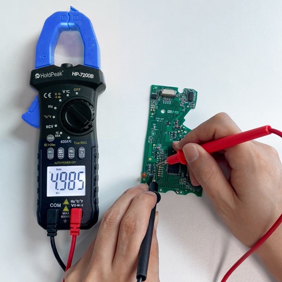 HoldPeak True RMS Digital Auto-Ranging 6000 Counts Clamp Meter 60A 400V AC DC US