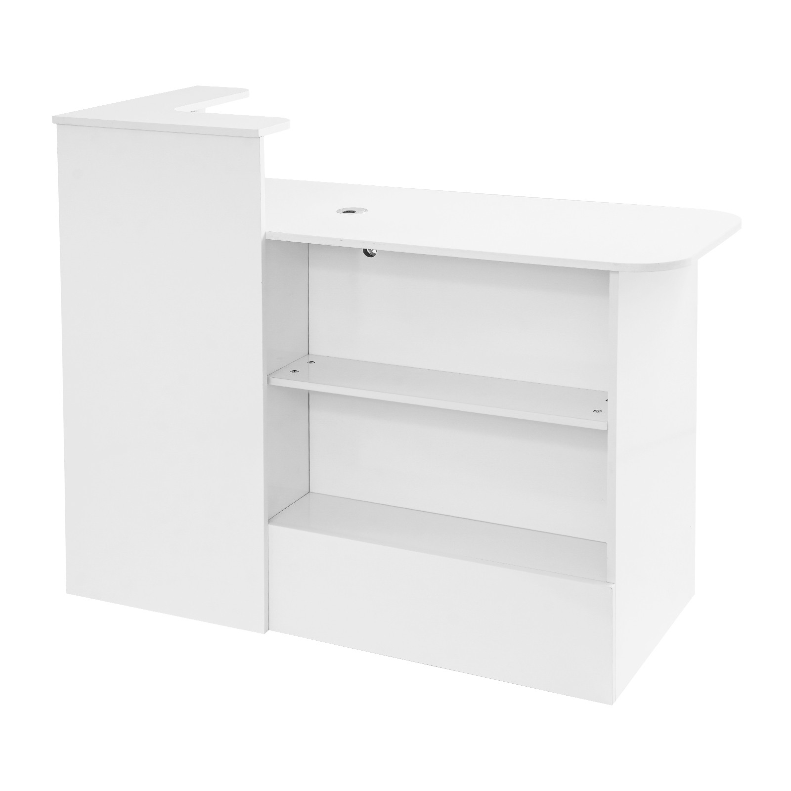 Office Reception Desk with Counter Salon Retail Checkout Counter Front Desk