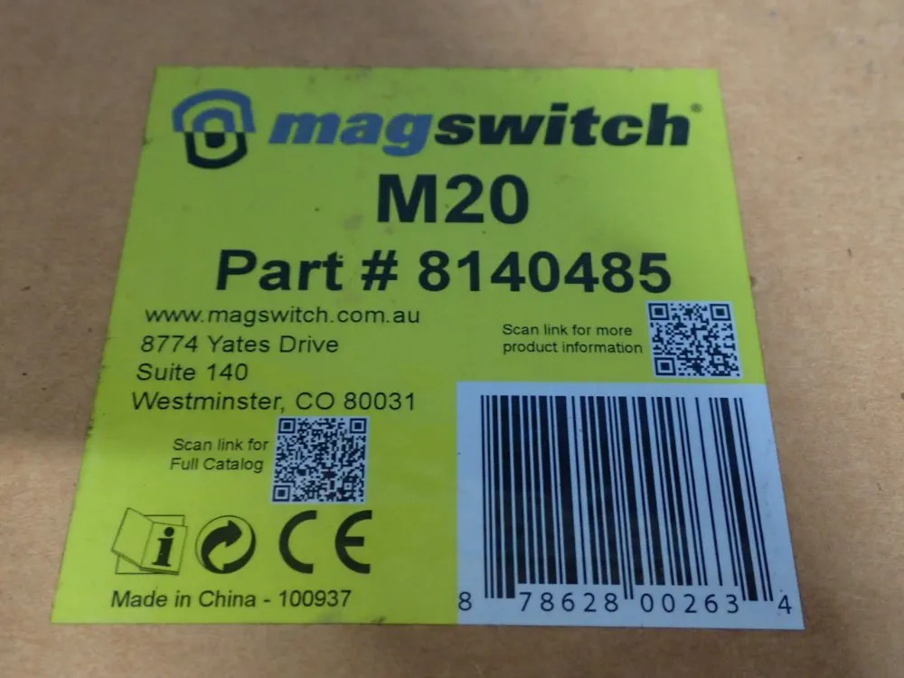 MAGSWITCH PNEUMATIC MAGNETIC GRIPPER 8140485