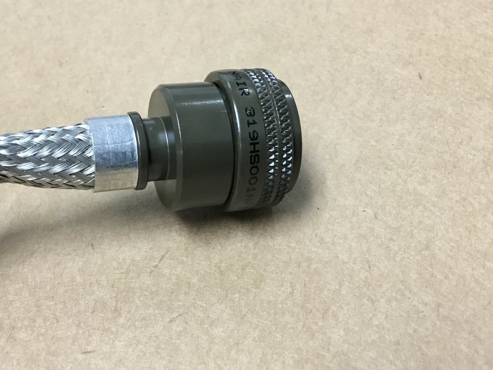 (1 PC) Glenair 319HS001NF1303-6 Straight Rotatable Coupling-Low Profile MFG CERT
