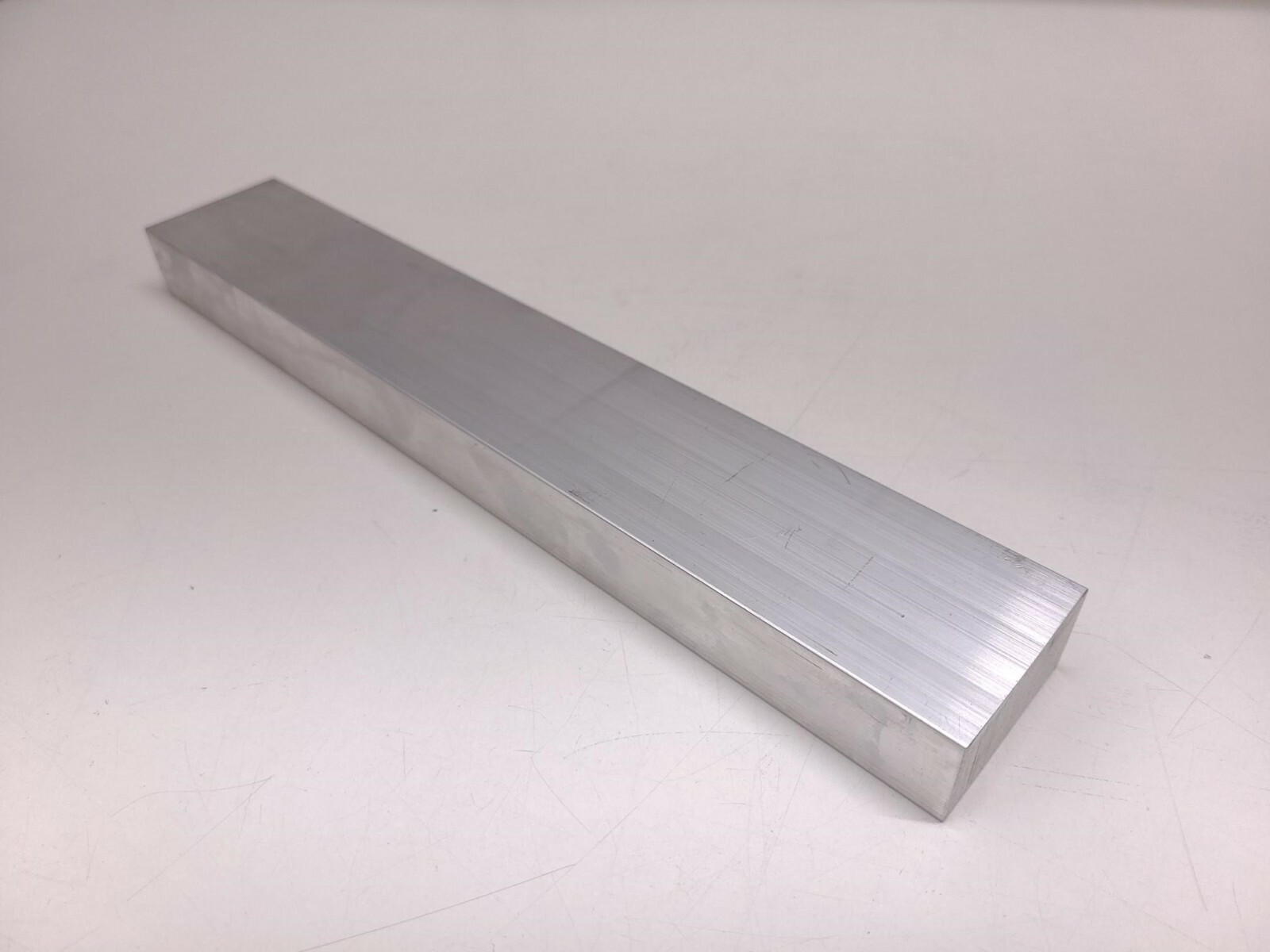 6061 Aluminum Flat Bar, 1 x 2 x 12″ long, Solid Stock, Plate, Machining, T6511