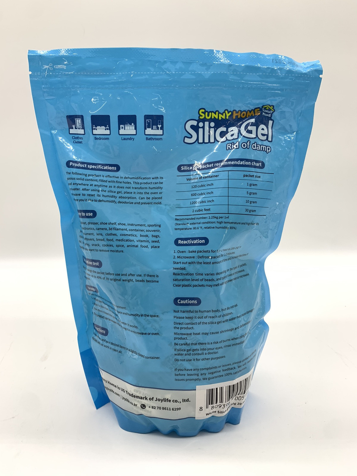 Sunny Home 20 Pack Of 50 Gram Food Grade Silica Gel Rid Of Damp