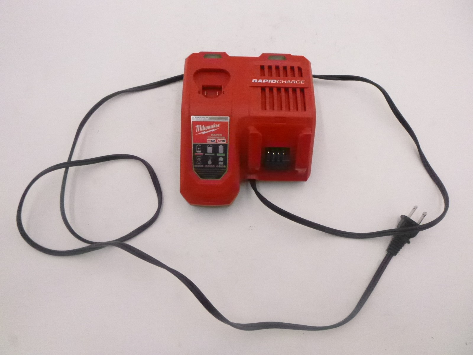 Genuine Milwaukee Tool M18 & M12 Rapid Charger 48-59-1808