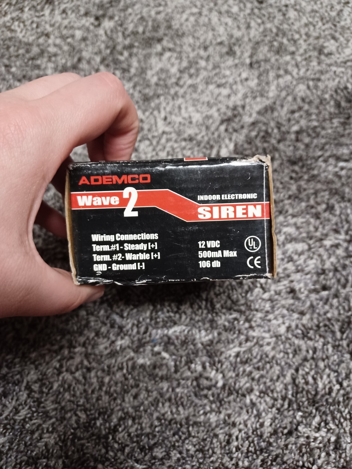 Ademco Siren Wave 2 New – Indoor Electric Siren 106db