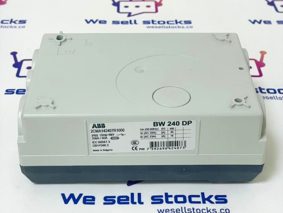 ABB BW 240 DP Switch Disconnector 2CMA142407R1000 40A 2-Pole