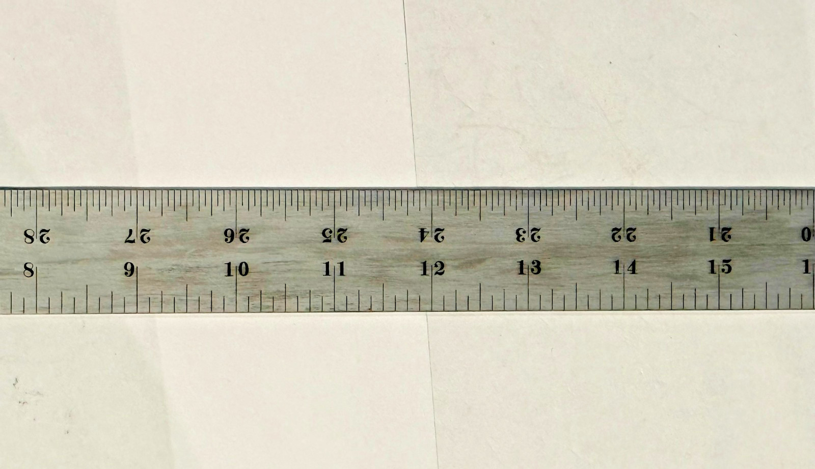 Starrett 36″ Steel Rule No. C604R Machinist Ruler 4R Graduation Tempered USA