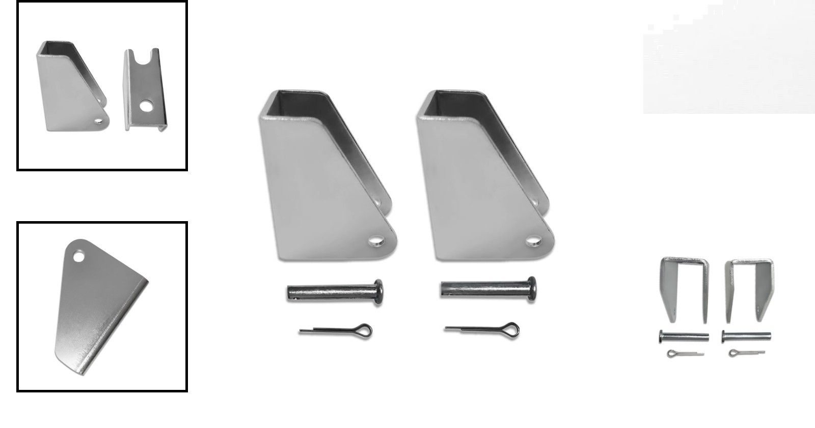 High-Quality Universal Mounting Brackets for Linear Actuators – 180° Rotation