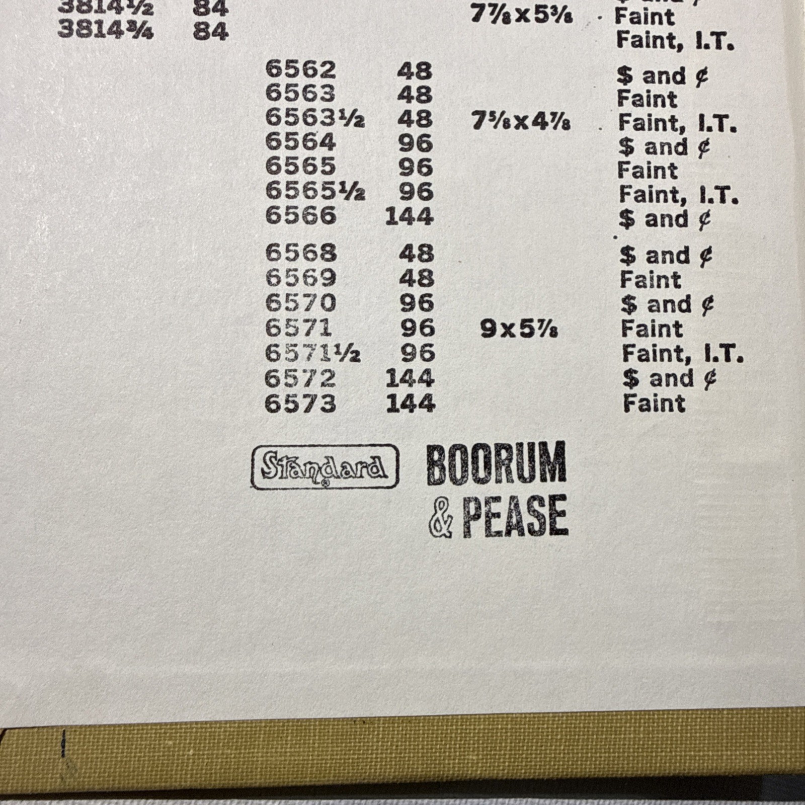 Vintage Boorum & Pease Memo Books No. 6558 Set Of 3 Notebook 7×4.5 Inch Tan