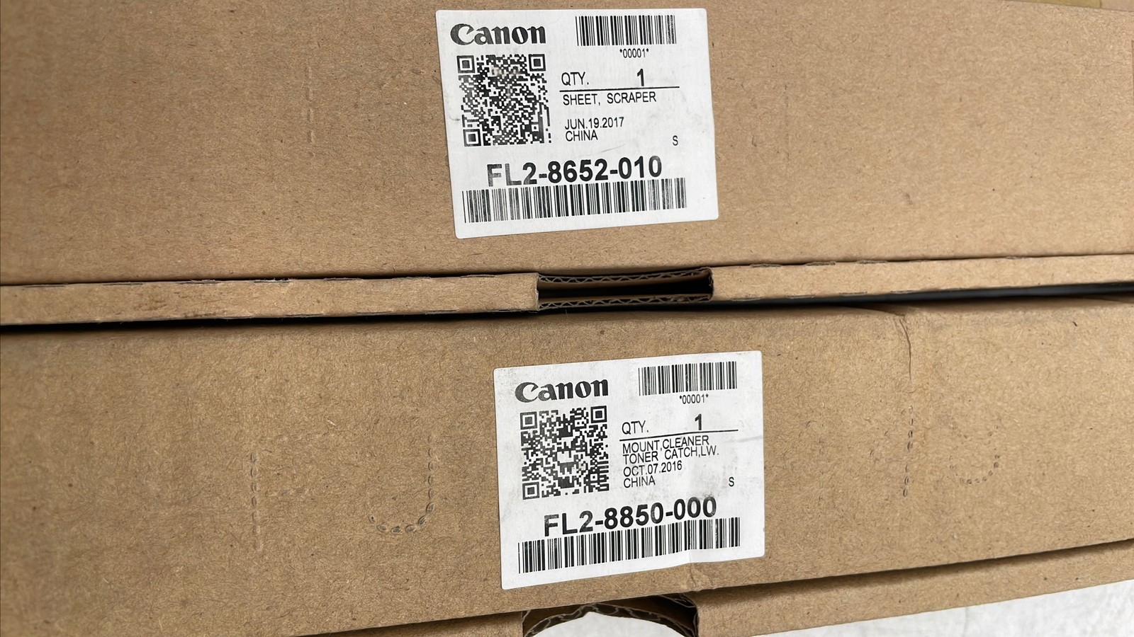 Canon FC5-2286 FC8-2285 FC8-2281 FL2-8652-010 FL2-8850 Copier Parts Lot of 5 NEW