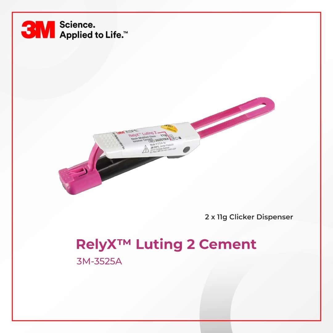 3M ESPPE Relyxx Luting Glass Ionomer Cement Cemnet 11g – II – Free Ship