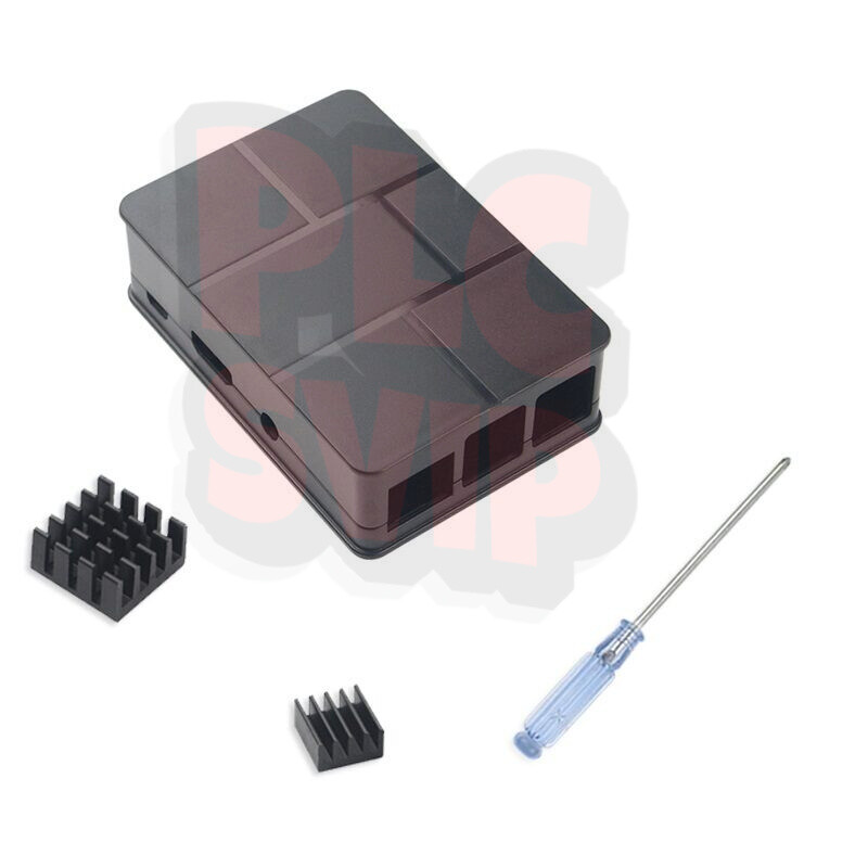 Raspberry Pi 3 Model B 512 Black ABS Case Cover Shell Enclosure Box NEW
