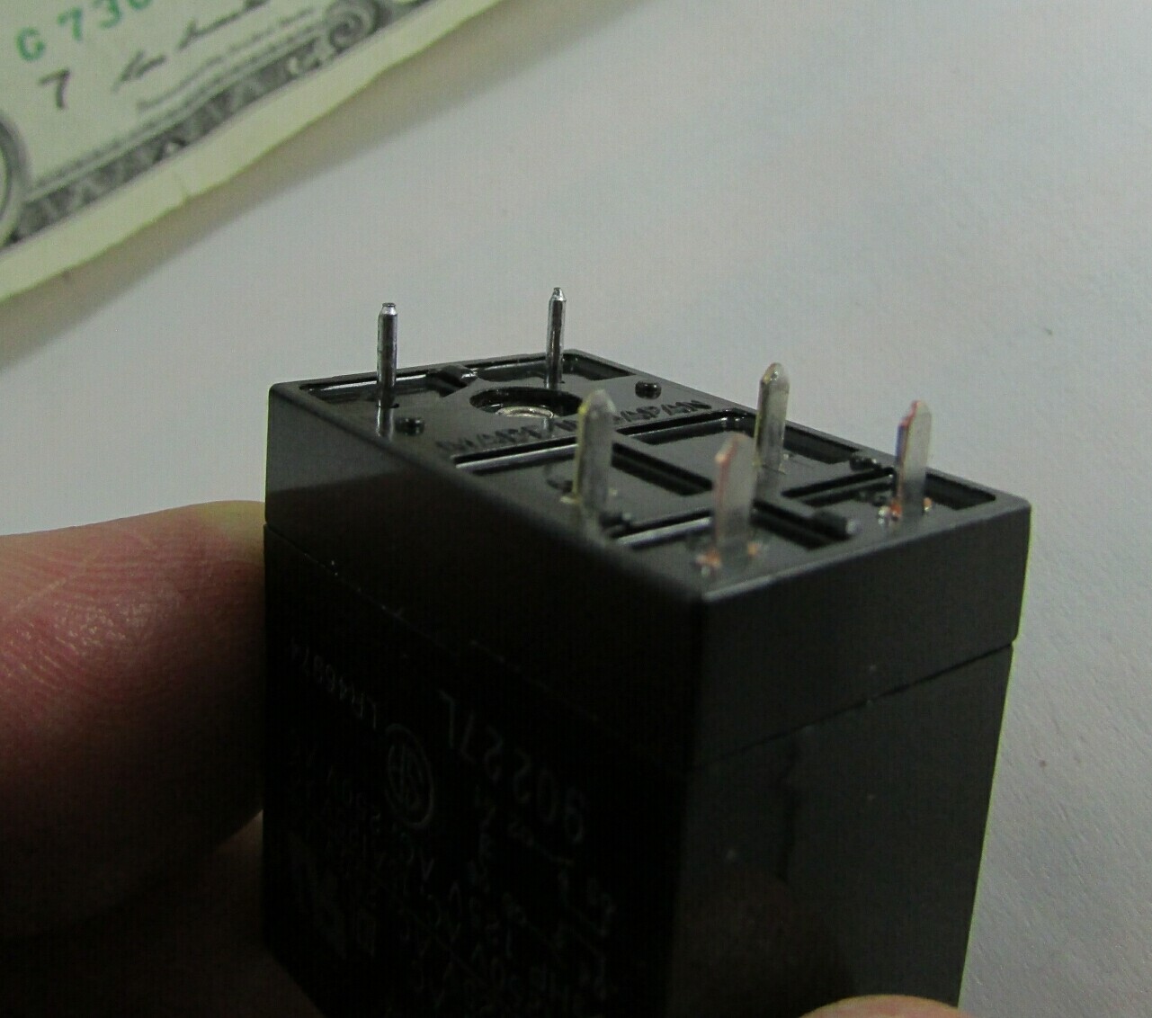 Lot 2 Aromat Relays 2-Pole 12VDC Coil DPST-NO PC Board Max 15A 250VAC JC2aJ-DC12