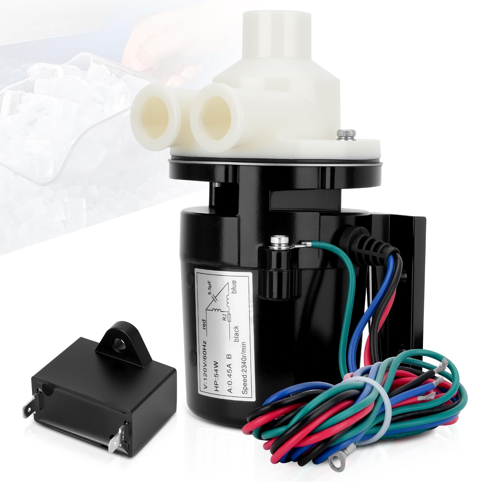 Water Pump Motor Assembly For Hoshizaki Ice Machine KM-450 KM-900 APTA92P10WD1