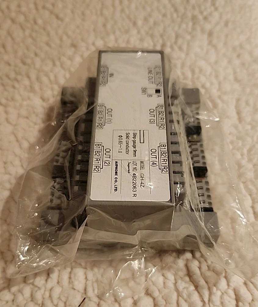 Aiphone GT-4Z Video Distribution Adapter for the GT Apartment Intercom, NIB