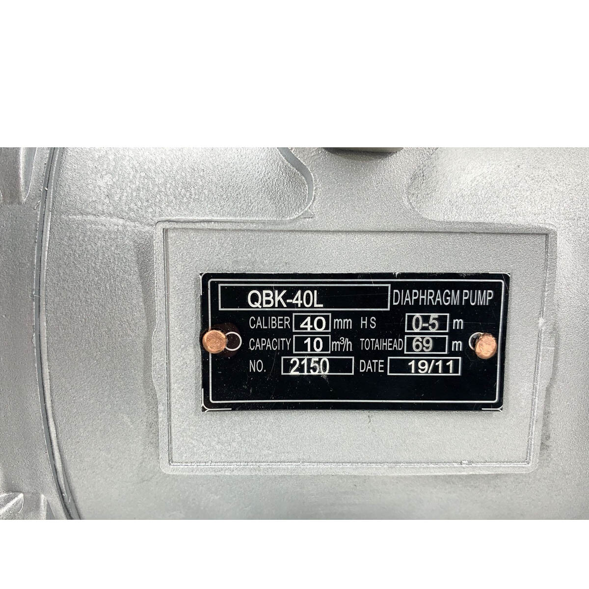 Industrial Air Operated Double Diaphragm Pump 1-1/2″ Outlet Inlet 44GPM 115PSI