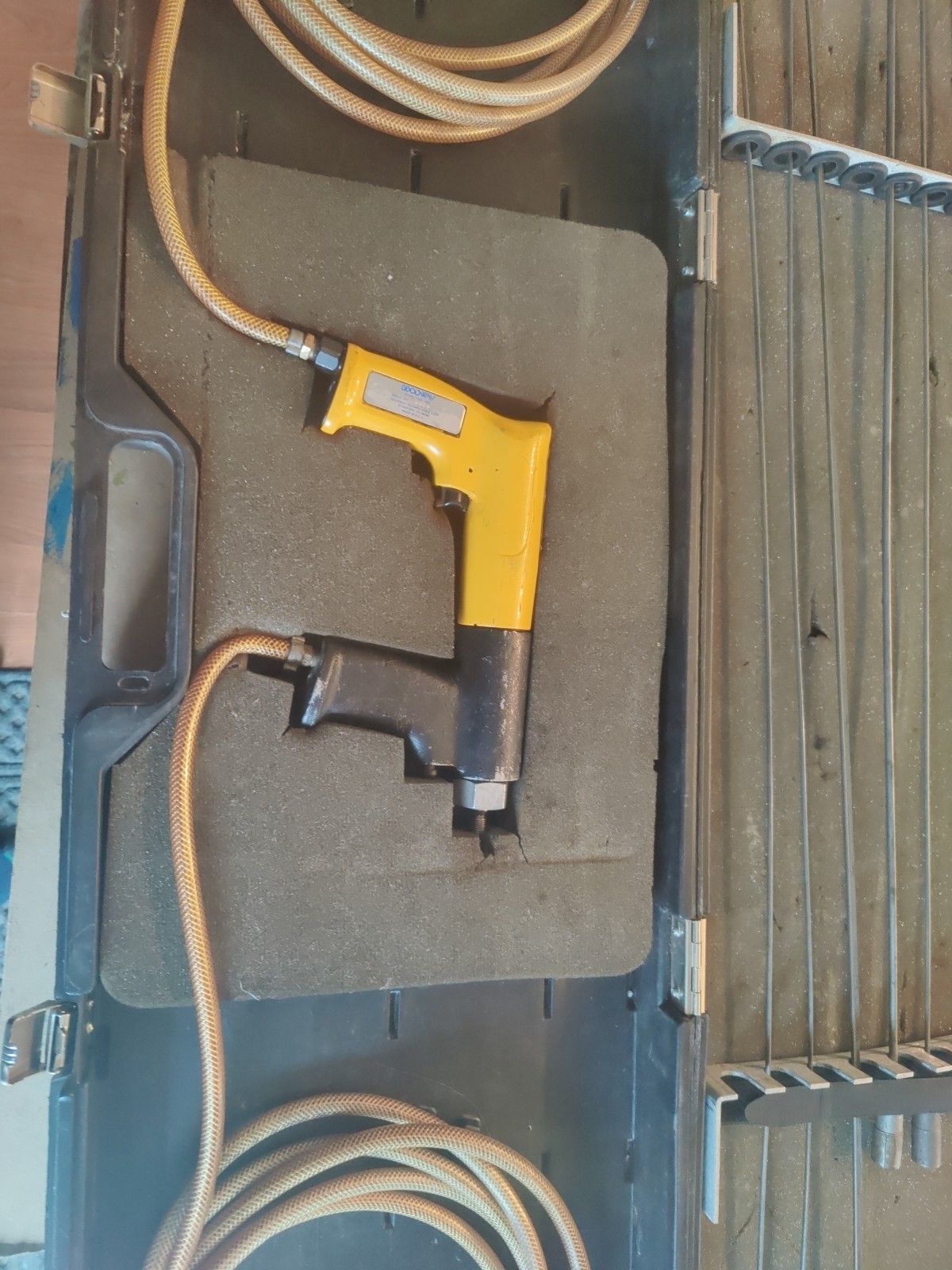 Goodway PSM-500 Tube Cleaning Drill Kit w/ Hollow & Starter Drills & Extras L2