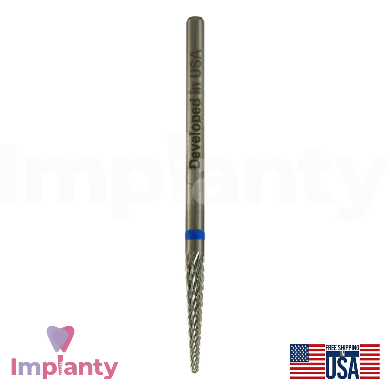Cross Cut Standard Carbide Dental Bur Ø2.3mm x 14.5mm 5000330 Dentistry Tool