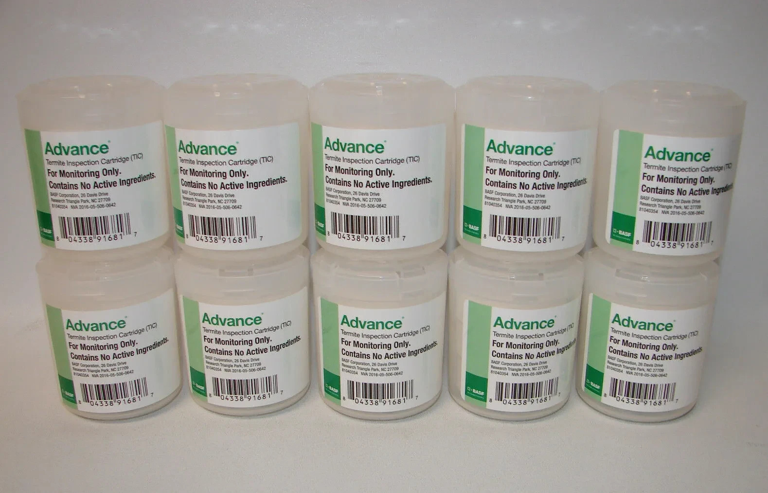 10 Pack Advance Termite Inspection Monitor Cartridges TIC