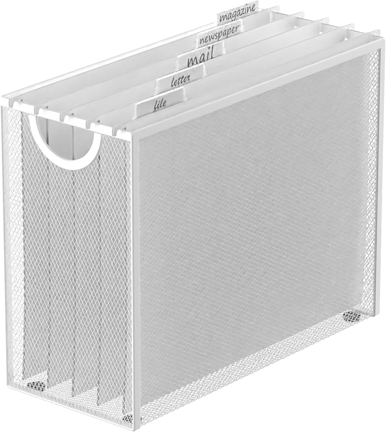 Hanging File Organizer Letter-Size File Holder Filing Box
