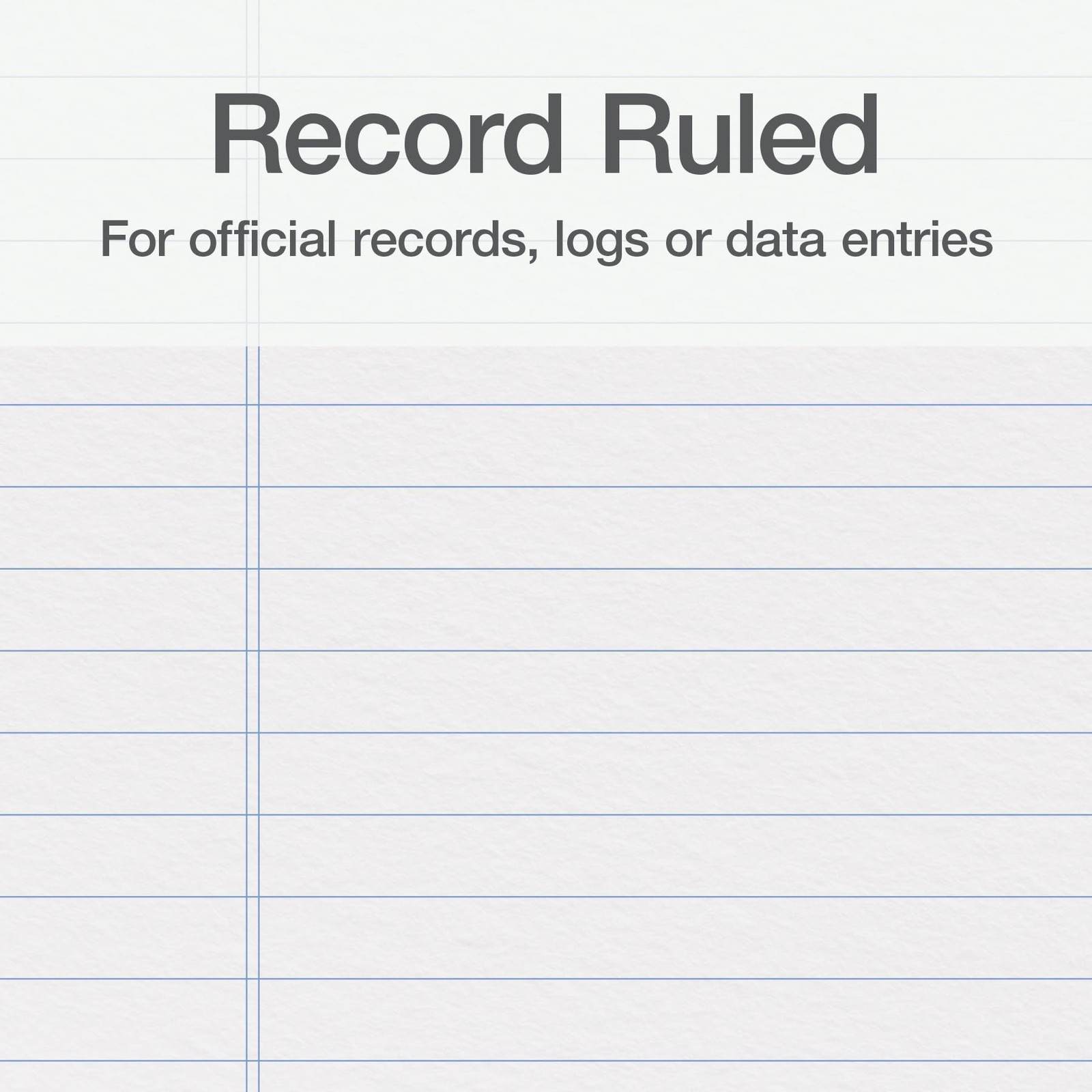 Boorum Pease 9 Series Account Book – Record Ruled, Smyth-Sewn Acid-Free 500
