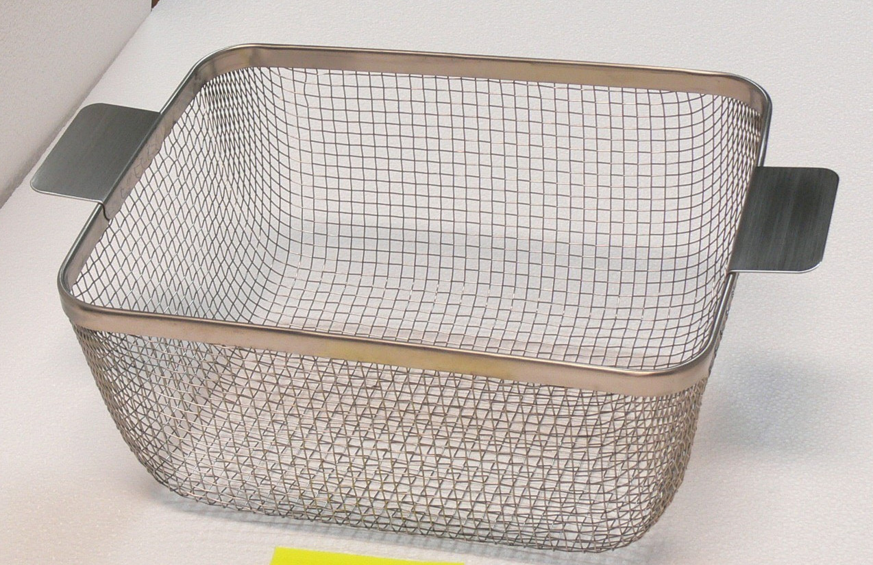 Basket-Wire Mesh Stainless steel for ultrasonic cleaner 11″ X 8.75″ X 4.5″
