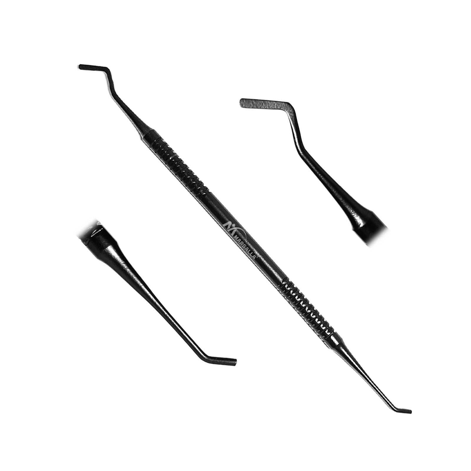 Dental Spatula & Plugger Composite Filling Instruments Mate Black Coated