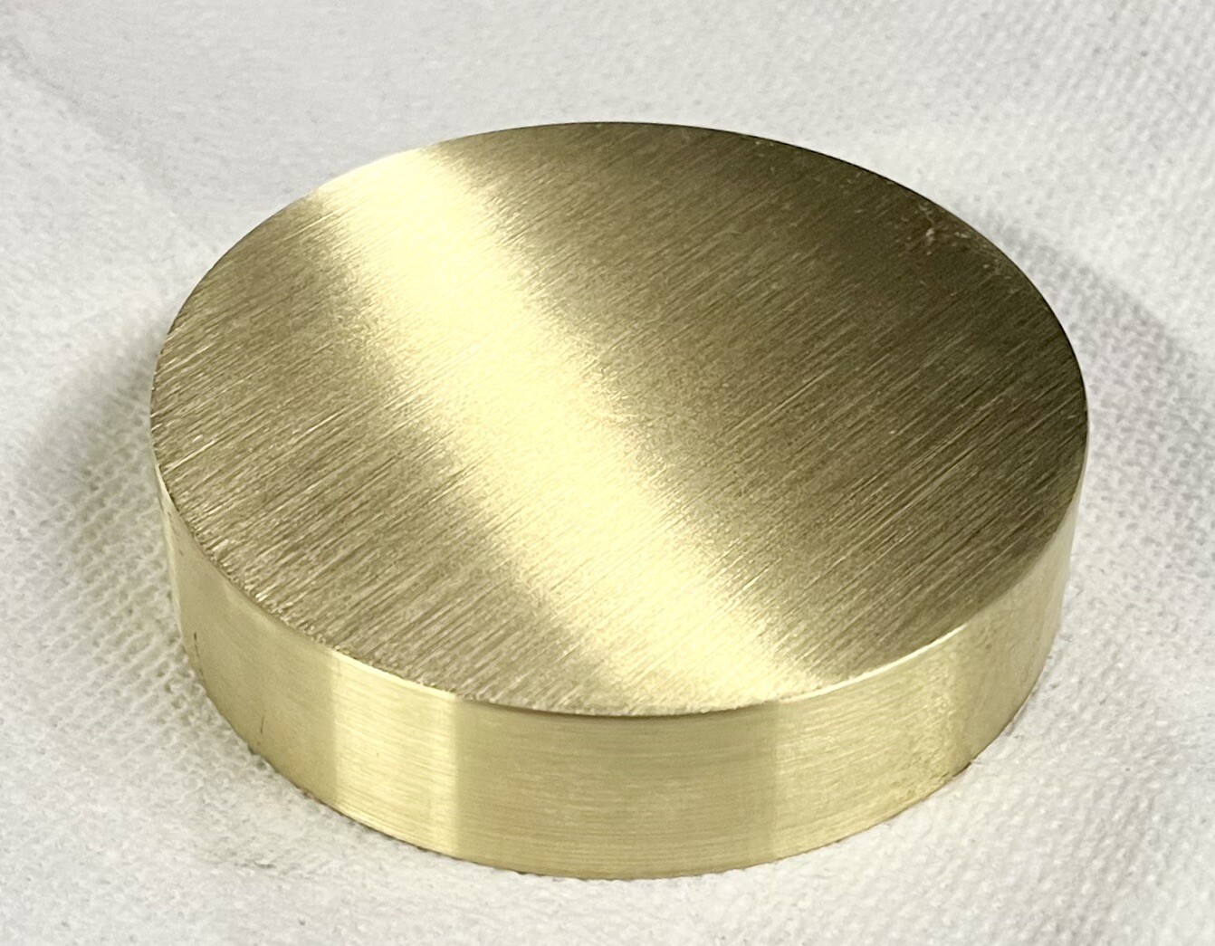 2-1/2” DIAMETER BRASS BAR DISC 3/4” LONG🇺🇸2.500” ROUND 360 BRASS 63.5mm X 19mm