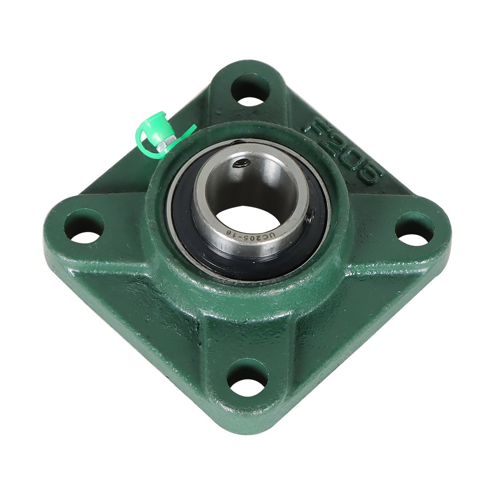 10 Pcs UCF205-16 Pillow Block Flange Bearing 1″ Bore 4 Bolt Solid Base