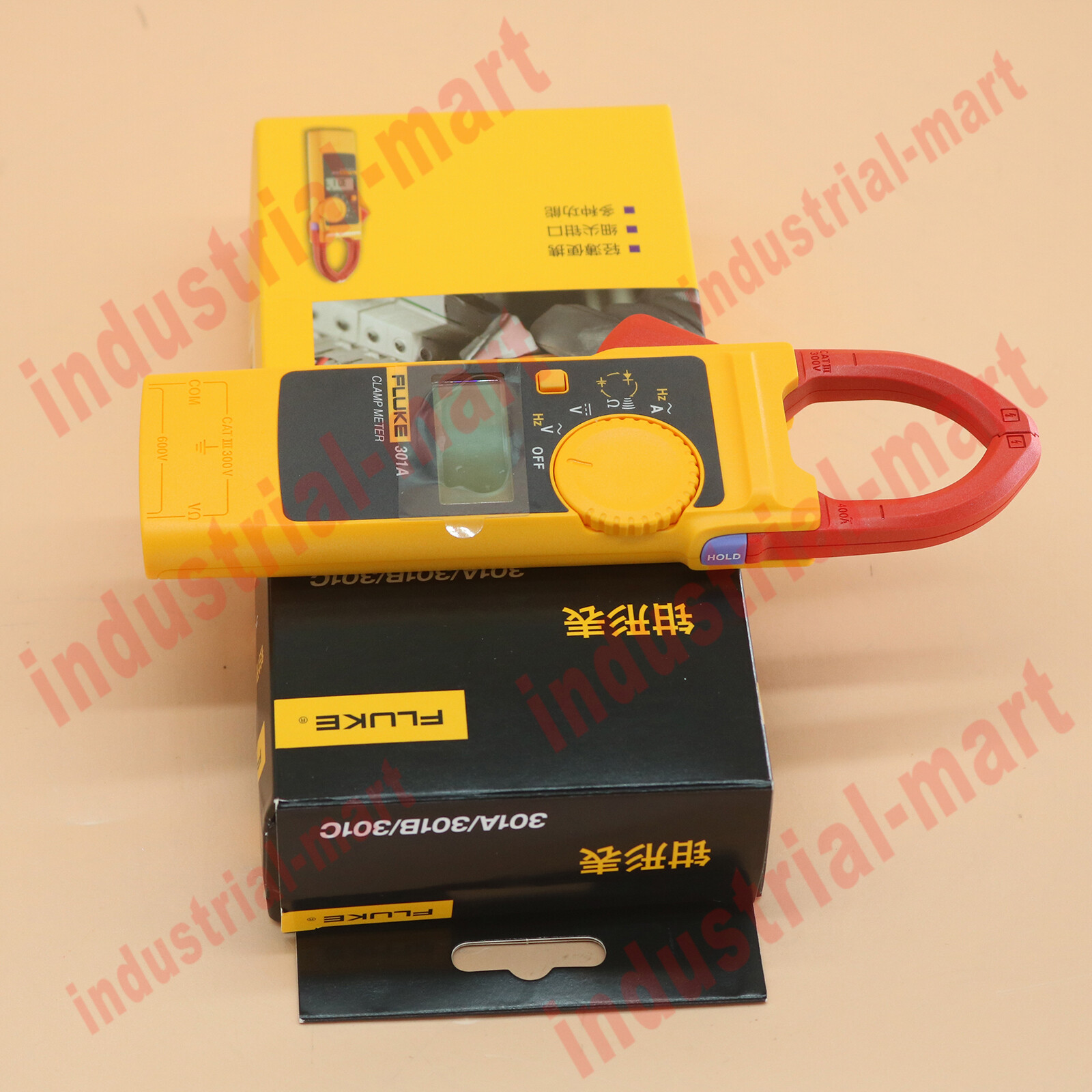 New Fluke 301A AC Digital Clamp Meter Voltage Tester Multitester Fast Delivery