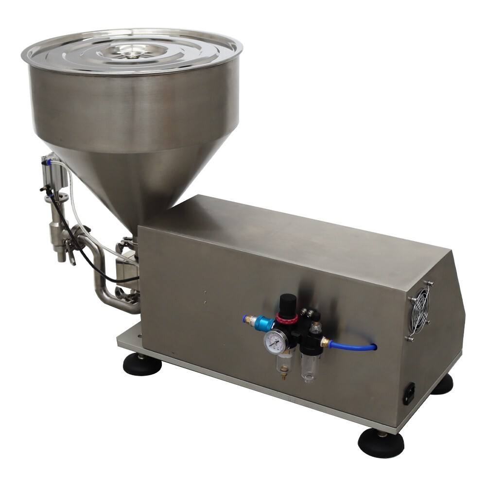 Open Box! 110V 5-50000ml Gear Pump Paste Liquid Filling Machine w/Touch Screen