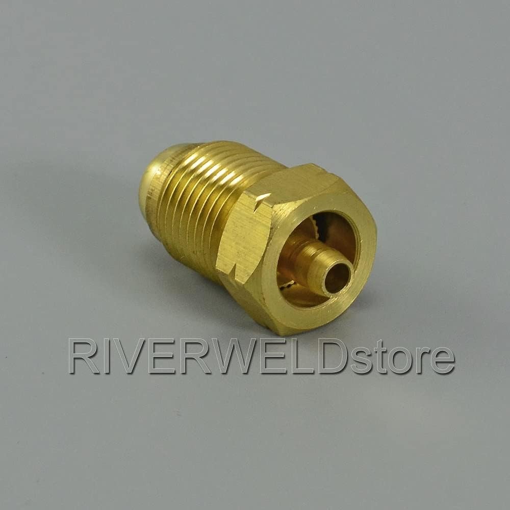 RIVERWELD TIG Welding Torch Fitting Connector Adapter Miller Gas Quick Hose…