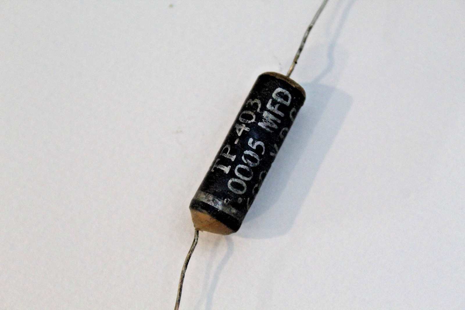 NOS Vintage Wax – Mallory .0005 600V TP403