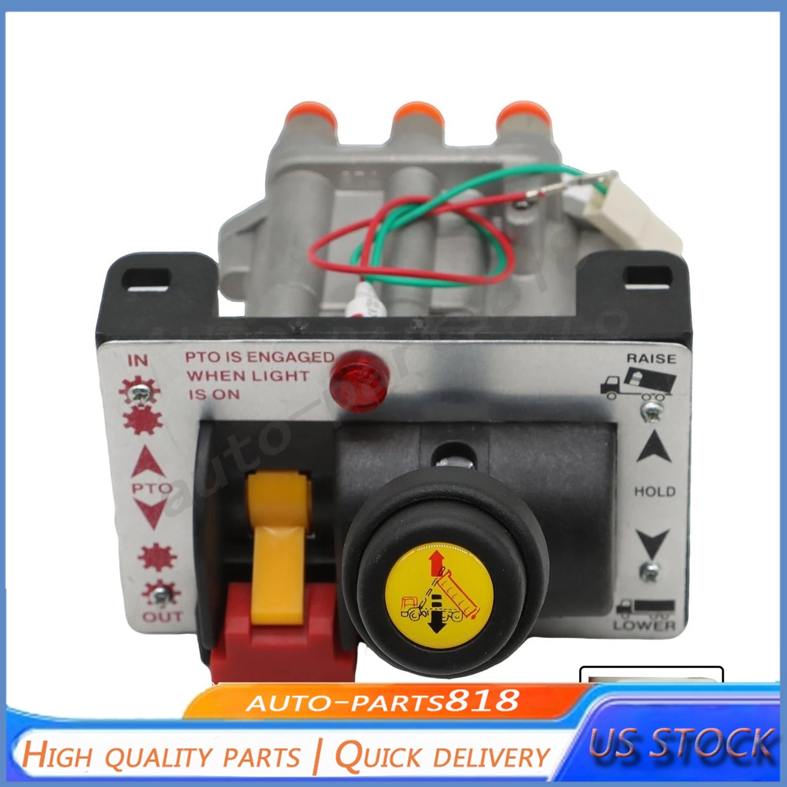 Unbranded PTO Hoist Valve K90 Air Shift Control for Dump Truck AV295 Replacement